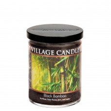 Свеча Village Candle Черный бамбук 396г